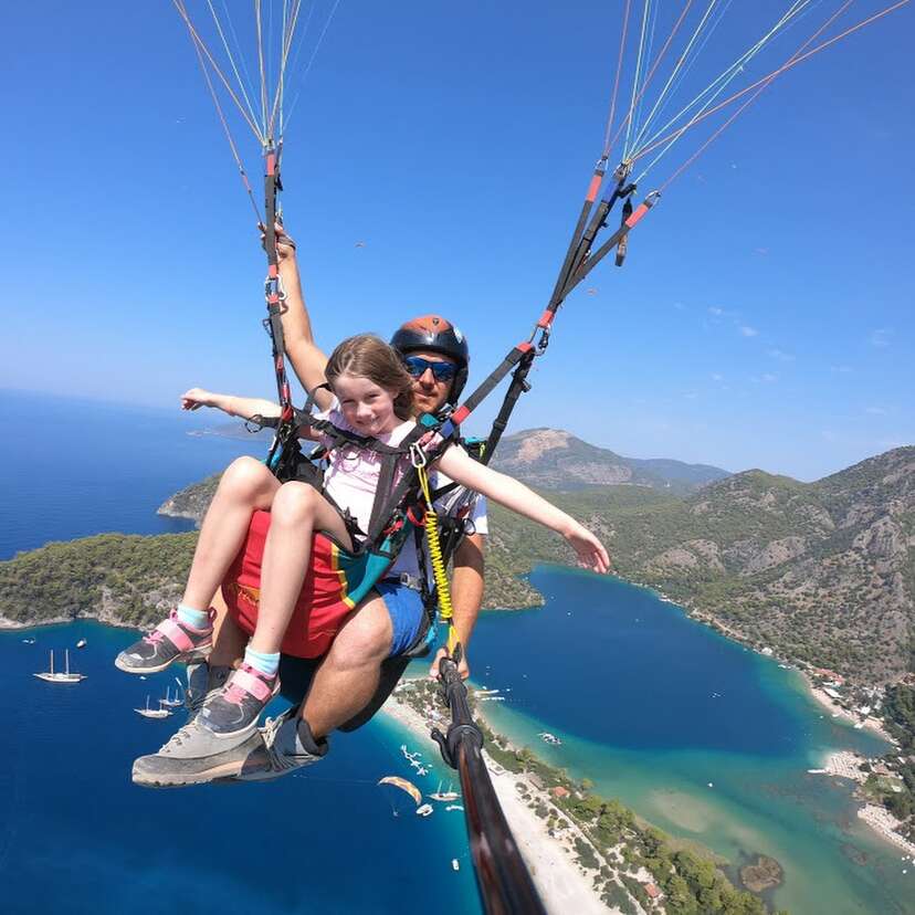Fethiye'de Yamaç Paraşütü